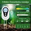pH-Meter für Boden, 4-in-1 Feuchtigkeitsmesser für Produktbild-Vorschau 5
