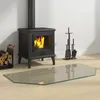 vidaXL Feuerstelle Glasplatte Transparent 100 x 50 cm Glas Produktbild-Vorschau 2