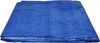 A folded blue tarp on a white background. Produktbild-Vorschau