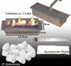 Gélový a etanolový krb Lukas Deluxe Royal White Náhľad obrázku produktu 2