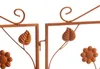 Kobolo Gartenstecker LEAVES 4er Set Zaun Zaunfeld Rankhilfe Produktbild-Vorschau 5