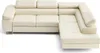 A beige sectional sofa is shown from a front-facing, slightly elevated angle against a white background. Voir les images du produit