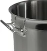 Casseruola in acciaio inox con bordo rinforzato e coperchio Anteprima dell’immagine prodotto 2