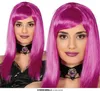 Trendy lila neonová paruka pastelový styl fialová Náhled obrázku produktu 4