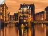 ARTland Wandbild, selbstklebend Speicherstadt in Hamburg Produktbild-Vorschau 1