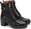 Pikolinos Damen Stiefelette Leder Schnürboot Schnalle Produktbild-Vorschau 28