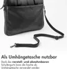 Accezz Leather Laptoptasche 16 Zoll - Schwarz Produktbild-Vorschau 9