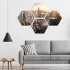 DEQORI Glasbilder 4-tlg 100x70 cm 'New York City Skyline' Produktbild-Vorschau 3
