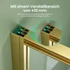 Mai & Mai Duschkabine Eckeinstieg 75x75 cm mit Schiebetür Produktbild-Vorschau 7