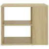 vidaXL Stolik boczny dąb sonoma 60x30x50 cm materiał Podgląd zdjęcia produktu 10
