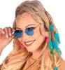 Blaue 70er Sonnenbrille Produktbild-Vorschau 3