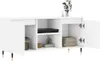 vidaXL Szafka pod TV biała 104x35x50 cm materiał Podgląd zdjęcia produktu 4