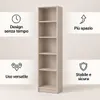 SELO Libreria moderna 50 x 31 x 183 cm – Cachemire – 5 Anteprima dell’immagine prodotto 6
