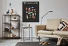 Tableau magnétique noir, autocollant, pour le mur, aimants Voir les images du produit 3