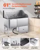 SucceBuy Station de lavage pour chiens en acier inoxydable, Voir les images du produit 2