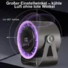 Akku-Ventilator 360° Tischventilator Tragbarer Produktbild-Vorschau 4