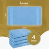Lavea® 4er Set Handtücher 50x100 cm - Elena, 100% Produktbild-Vorschau 7