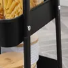 HOMCOM Küchenwagen Küchenregal Servierwagen Produktbild-Vorschau 9