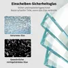 Duschabtrennung Faltbar Duschwand für Badewanne 140x140cm Produktbild-Vorschau 10