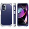 Moto G 5G 2022 Hülle, 3 in 1 Hybrid PC TPU Stossfest Robust Produktbild-Vorschau 2