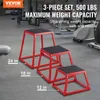 VEVOR 3-częściowe skakanki plyometryczne, 305/458/609 mm Podgląd zdjęcia produktu 2