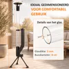 ZMH Tuinkachel 6KW vrijstaande terrasverwarmer met glazen Productafbeelding-voorbeeld 5