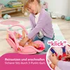 BABY born Babyschale Pink mit Tragegriff & Sicherheitsgurt Produktbild-Vorschau 3