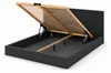 Sofello Modernes Polsterbett 90 - 200x200 mit weicher Produktbild-Vorschau 4