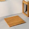 vidaXL Tapis de bain marron 100 x 53 cm bois Voir les images du produit 2