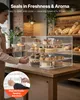 VEVOR Vetrina per dolci a 4 ripiani, vetrina professionale Anteprima dell’immagine prodotto 4