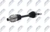 NTY NPW-PL-055 Antriebswelle Vorne Rechts für OPEL Meriva B Produktbild-Vorschau 1