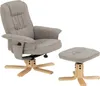 Relaxsessel CHARLY mit Hocker drehbar neigungsverstellbar Produktbild-Vorschau 1