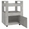 vidaXL Küchenwagen Betongrau 60x45x80 cm Holzwerkstoff Produktbild-Vorschau 6