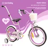 SUN BABY Heart Bike: bicicletta per bambine da 16 pollici, Anteprima dell’immagine prodotto 2