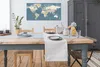 MuchoWow® Poster Weltkarte - Atlas - Blau 120x60 cm - Bild Produktbild-Vorschau 3