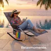 Zahradní lehátko tectake® Taya, ergonomické, s houpací Náhled obrázku produktu 14