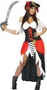 A woman in a pirate costume holding a sword. Produktbild-Vorschau
