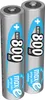 Ansmann NiMH-Akku Typ 900 Micro 800mAh 2er Blister Produktbild-Vorschau 2