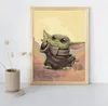 Malování podle čísel Obrázky - Baby Yoda Star Wars 40x50 cm Náhled obrázku produktu 2