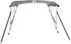 vidaXL 3-Bow Bimini-Top mit Seitenteilen 183x(170-182)x137 Produktbild-Vorschau 5