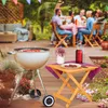 Relaxdays Klapptisch aus Holz, für Wohnzimmer, Balkon & Produktbild-Vorschau 2