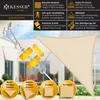 KESSER® Sonnensegel Sonnenschutz Windschutz | HDPE Gewebe | Produktbild-Vorschau 2
