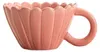 HOMLA RASSET Becher mit Blume rosa 150 ml Produktbild-Vorschau 1