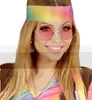 "Hippie" Partybrille XL - Rund | Pink Produktbild-Vorschau 6