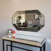 Skye Decor, A311Y, miroir mural, argent, MDF, 100 x 60 x Voir les images du produit 2