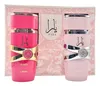 A gift set of two Lattafa Yara Eau de Parfum bottles in pink and light pink packaging. Voir les images du produit