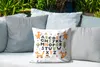 MuchoWow® Outdoor Kissen - Illustration Alphabet mit Produktbild-Vorschau 4