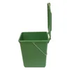 A green bucket with its lid open, shown from the side against a white background. Anteprima dell’immagine prodotto