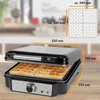 ProfiCook wafelijzer voor Belgische wafels met 4 bakplaten Productafbeelding-voorbeeld 14