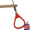 KBT Holz Ring Trapez mit Kunststoff Ringe Pp Rot Produktbild-Vorschau 1